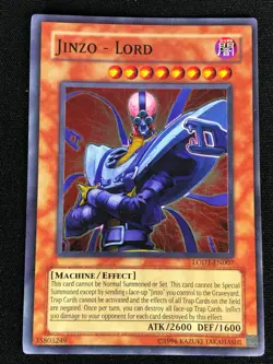 YUGIOH JINZO LORD LODT-EN007 SUPER(NM) - Image 1