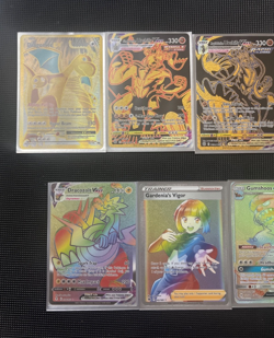 pokemon rainbow rare and gold lot! NO RESERVE PRICE! ALL CARDS NEAR MINT!! - Image 2