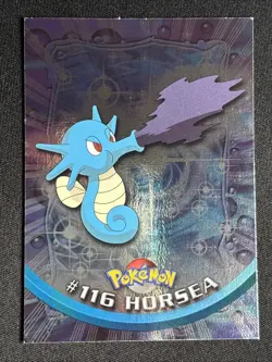 Horsea Topps Chrome #116 Pokemon Card - Image 1