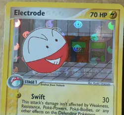 Electrode 5/101 Rare Reverse Holo Hidden Legends Set Pokemon Card NM - Image 3