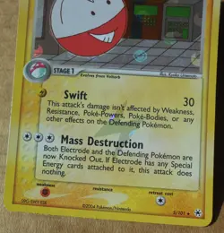 Electrode 5/101 Rare Reverse Holo Hidden Legends Set Pokemon Card NM - Image 4