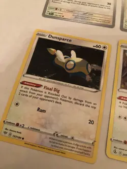Lot Of 6 Dunsparce and Dudunsparce Pokemon Cards - Image 4