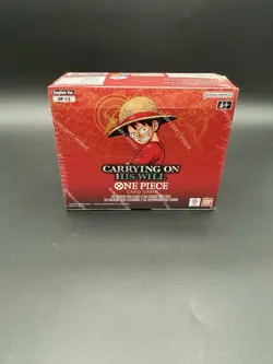 One Piece Card Game: Carrying On His Will (OP-13) - English Sealed Booster Box - Image 1