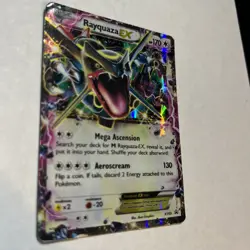 Pokemon TCG Rayquaza-EX XY Black Star Promos Holo Card XY69 - Image 2