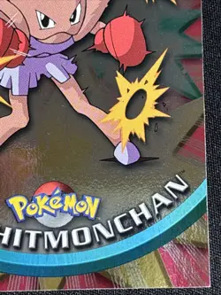 Hitmonchan Topps Chrome #107 Pokemon Card - Image 4