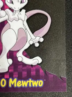 2000 Topps Pokemon #150 Mewtwo PC5 Animation Clear Chase Card - Image 4