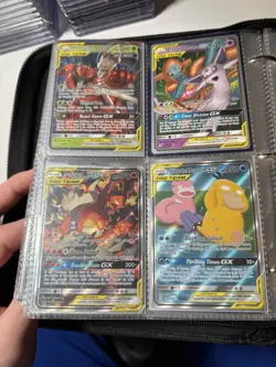 Pokemon Card Binder Collection Lot Massive Rare Holos Mixed Conditions Tag Team - Image 1