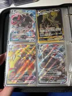 Pokemon Card Binder Collection Lot Massive Rare Holos Mixed Conditions Tag Team - Image 3