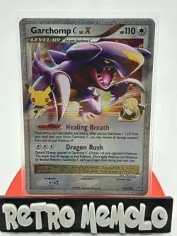 HOLO Garchomp C 145/147 NM/M Pokemon 25th Celebrations Secret Rare Classic Card - Image 1