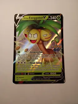 Alolan Exeggutor V SWSH225 SWSH: Sword & Shield Promo Cards Holo - Image 1