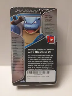 SALE Blastoise V Theme Deck Pokemon Booster Deck Card Box NEW - Image 3