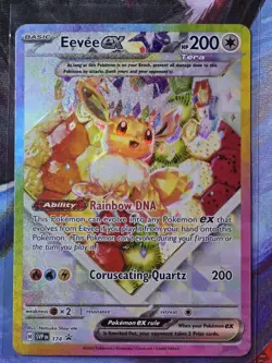 Pokemon Eevee EX #174 S&V SPC Black Star Promo Card NM++ - Image 1