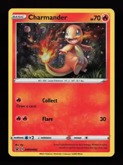 Charmander SWSH092 Promo SWSH: Sword & Shield Promo Cards Pokemon Card - Image 1
