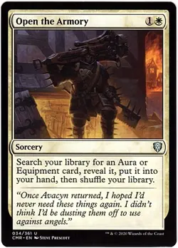MTG Commander Legends Open the Armory (Uncommon) - Image 1