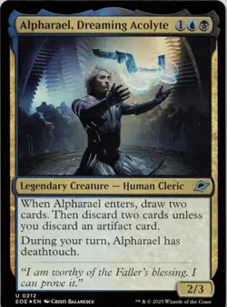 Alpharael, Dreaming Acolyte - FOIL - U Edge of Eternities 212 - MTG - Image 1