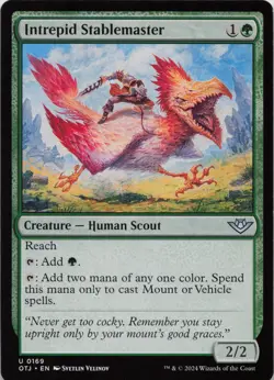 Intrepid Stablemaster U Outlaws of Thunder Junction 169 LP-NM - Image 1