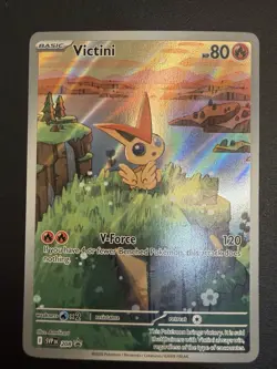 Pokemon - Victini SVP 208 - Illustration Collection Promo - Image 1