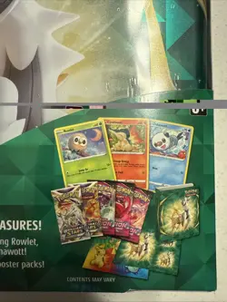 Pokemon TCG Arceus Spring 2022 Collectors Chest Lunch Box Tin Sealed 5 Packs - Image 3