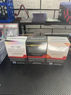 Prismatic Evo, Mega Evo, Surging Sparks Booster Bundle Lot of 3 Pokemon Sealed - Image 3