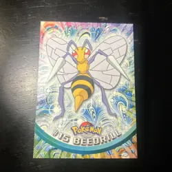 LP - Pokemon Topps Beedrill #15 TV Animation Edition Series 1 (Blue Logo) - Image 3