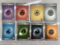 Pokemon 151 Energy Bundle Prize Pack Energy Cosmos Holo & Non Holo Play Stamp - Image 3