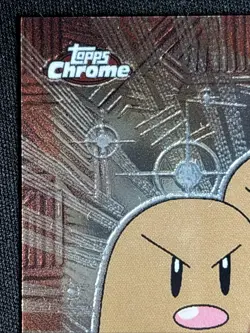 Pokemon Topps Chrome 2000 Dugtrio HOLO Rare TV Animation Edition - Image 2