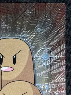 Pokemon Topps Chrome 2000 Dugtrio HOLO Rare TV Animation Edition - Image 3