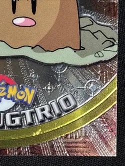 Pokemon Topps Chrome 2000 Dugtrio HOLO Rare TV Animation Edition - Image 4