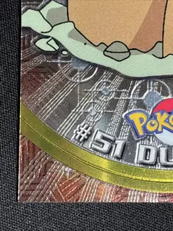 Pokemon Topps Chrome 2000 Dugtrio HOLO Rare TV Animation Edition - Image 5