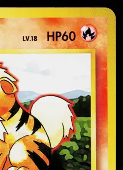 GROWLITHE No.058 BASE SET JAPANESE POKEMON TCG - Image 3