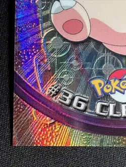 CLEFABLE 2000 TOPPS CHROME POKEMON TV ANIMATION EDITION #36. SPECTRA - Image 5