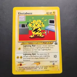 2000 Electabuzz #46 - Black Star Promo Non-Holo Rare - Pokemon TCG - NM - Image 1