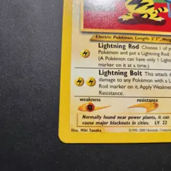2000 Electabuzz #46 - Black Star Promo Non-Holo Rare - Pokemon TCG - NM - Image 4