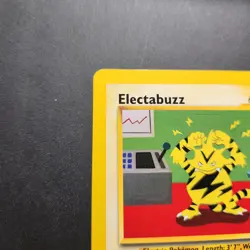 2000 Electabuzz #46 - Black Star Promo Non-Holo Rare - Pokemon TCG - NM - Image 5