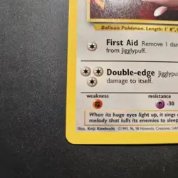 2000 Jigglypuff #7 - Black Star Promo Non-Holo Rare - Pokemon TCG - NM - Image 4