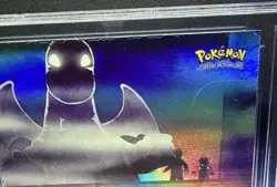 topps Pokemon TV Series 2 Rainbow Holo Foil EP13 Mystery At The Lighthouse CGC 8 - Image 3