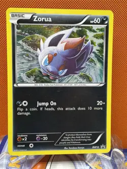 Zorua BW12 - Black and White - Black Star Promo - Holo - Pokemon - LP 1085 - Image 1