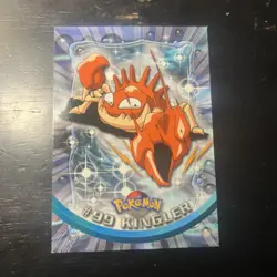 2000 Topps Pokemon TV Animation Edition Kingler #99 Series 2 First Print NM - Image 1