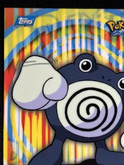 Pokemon 2000 Topps TV Animation - Poliwhirl #61 (3 of 10) Stick-on Puzzle - NM - Image 2