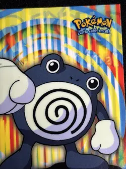 Pokemon 2000 Topps TV Animation - Poliwhirl #61 (3 of 10) Stick-on Puzzle - NM - Image 3