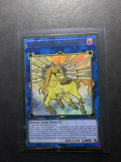 Yugioh - Knightmare Unicorn (Gold Rare) (1st Edition) - MGED-EN034 (P) - Image 1