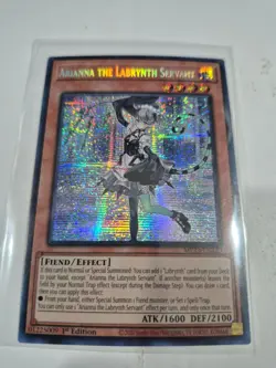 Yu-Gi-Oh! Arianna the Labyrinth Servant MP23-EN229 - Prismatic Secret Rare NM - Image 1