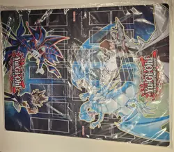 Gamescom 2025 Yugioh Playmat Seto Kaiba Yugi Muto Blue-Eyes White Dragon - Image 1