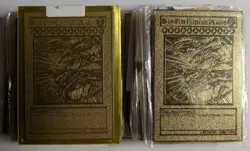 YUGIOH ENGLISH BLUE-EYES ULTIMATE DRAGON GOLDEN METAL CARD - Image 3