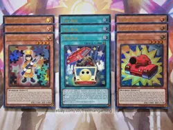 Yugioh Toy Box Deck Core Set 9 card BLTR Soldier Tank Ultra Rare 1st Edition NM - Image 1