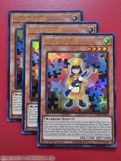 Yugioh Toy Box Deck Core Set 9 card BLTR Soldier Tank Ultra Rare 1st Edition NM - Image 3