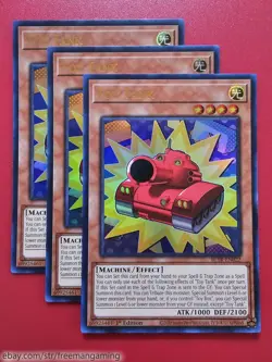 Yugioh Toy Box Deck Core Set 9 card BLTR Soldier Tank Ultra Rare 1st Edition NM - Image 4