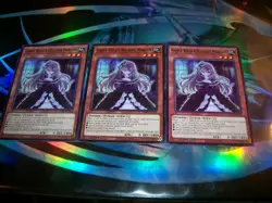 3x Ghost Belle & Haunted Mansion 1st Edition Rare PHRE-EN043 Yu-Gi-Oh! - Image 1