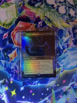 Secret of Bloodbending (Showcase) MTG Avatar: The Last Airbender FOIL Borderless - Image 1