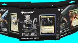 FINAL FANTASY MTG Set Of 4 Sealed Commander Decks - Image 2